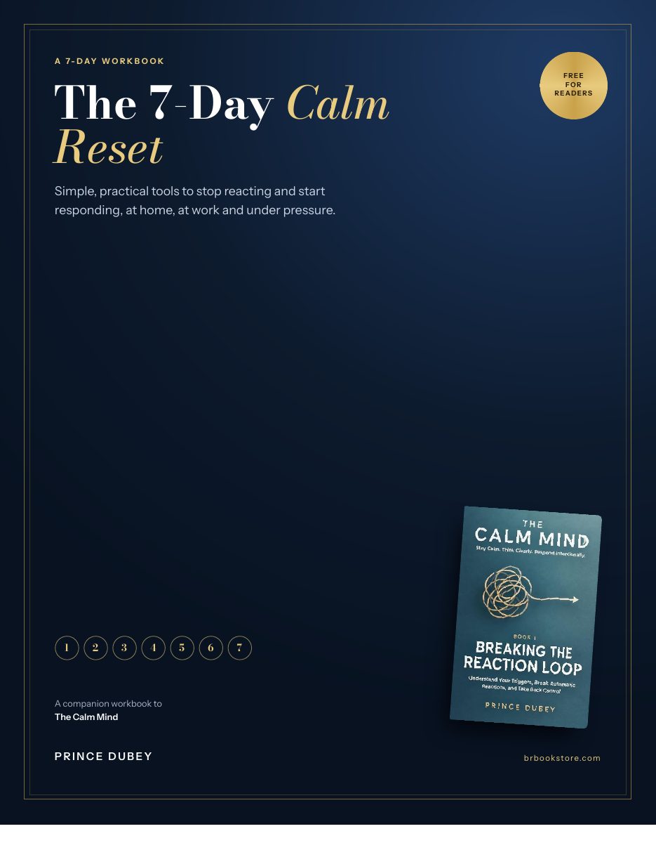 Cover of the free workbook The 7-Day Calm Reset