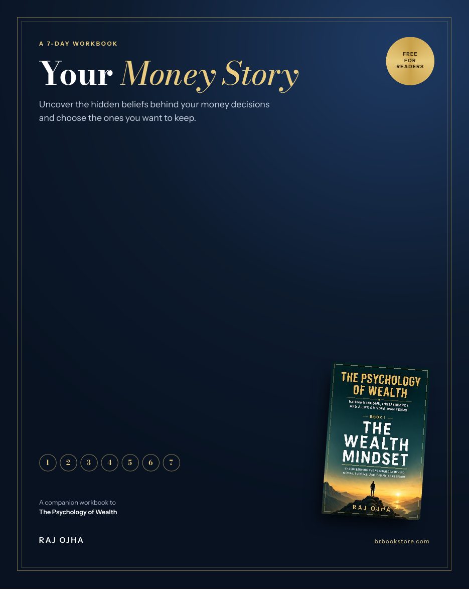 Cover of the free workbook Your Money Story